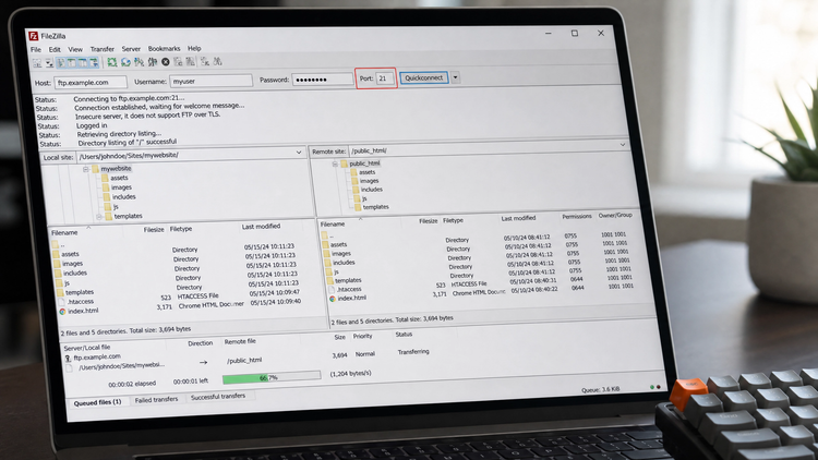 Puerto FTP: qué es, para qué sirve y cómo configurarlo